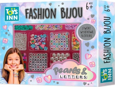 Set rruaza balte Stnux Blue Clay Beads, 24 ngjyra, kuti plastike organizuese