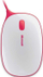 Maus Microsoft Express, me kabllo, USB, i bardhë dhe i kuq