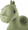 Stol për kalamaj BRONTOSAUR Velvet Animal, si dinozaur, velvet, i gjelbër