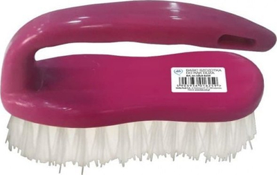 Furçë dore Lula Large Hand Brush për duar dhe thonj, me qime sintetike, gri