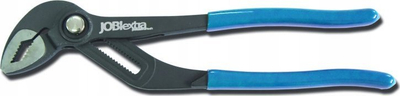 Pincë rregulluese për tuba Jobi X7057, 250mm, doreza që s'rrëshqasin, blu