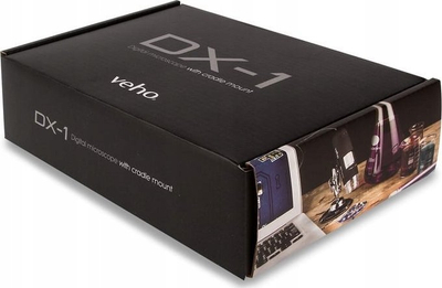 Mikroskop digjital Veho DX-1, USB, 2MP, zmadhim deri 200x, i bardhë