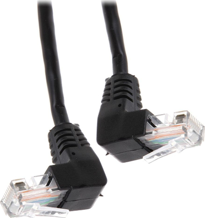 Kabllo rrjeti UTP Patchcord RJ45, Cat 5e, 5 metra, e zezë