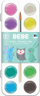 Водени бои Интердрук B&amp;B Kids, сет 12 бои, со четка, шарени