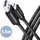 Kabllo AXAGON USB-A - USB-C SPEED USB3.2 Gen 1, 3A, 1.5m, e zezë