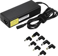 Adaptër universal për laptop Deltaco 90W, 15–20V, i zi