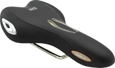 Shalë biçiklete Selle Royal Lookin Athletic, RoyalGel, shina çeliku, e zezë