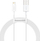 Kabllo Baseus (CALYS-B02) USB-A - Lightning, 1.5m, e bardhë