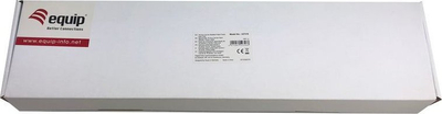 Patch panel Equip 327316, 16 porta RJ45, Cat.5e, gri e çelët