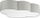 Llambë tavani TK Lighting Cloud, tekstil, 62 cm, gri
