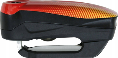 Bllokues disku ABUS Detecto 7000 RS1, alarm 100 dB, Sonic Red i kuq