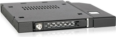 Kornizë Icy Dock ToughArmor MB411SKO-B, për fole 5.25" ODD, për disk 2.5" SATA, metalike e zezë