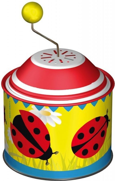 Kuti muzikore Lena, 7.5 cm, me shumë ngjyra