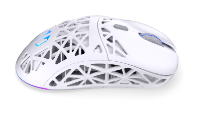 Maus gaming ENDORFY LIV Wireless Onyx, 12000 DPI, Bluetooth 2.4 GHz, i bardhë