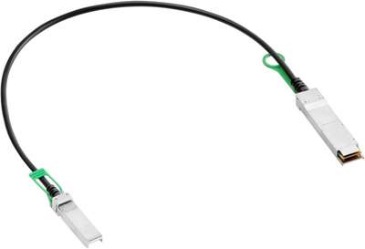 Kabllo rrjeti HPE S1J07A, QSFP56 në SFP56, 50Gbps, 0.65m
