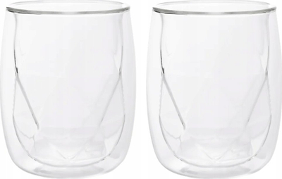 Gotë xhami Homla CEMBRA MODERN, dy shtresa, 280ml, transparente