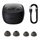 Kufje Bluetooth Baseus WM02 TWS, me kuti karikimi, pa tela, të zeza