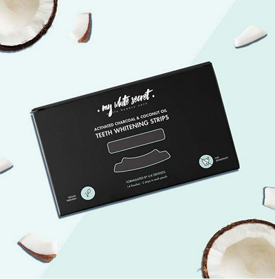 Ленти за белење на заби My White Secret Activated Carbon, 14 парчиња