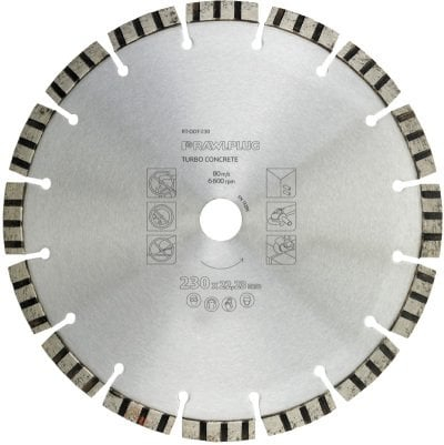 Дијамантски диск за бетон Heavy Duty, 115mm, дупка 22.23mm, 1 парче
