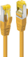 Kabllo rrjeti LINDY 47661, RJ45 S/FTP, 0.5m, e verdhë