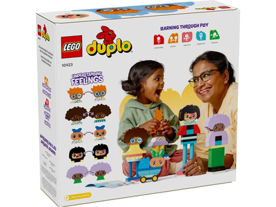 Set LEGO People With Big Emotions 10423, figura ndërtuese, shumëngjyrësh