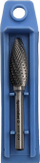 Freza karbidi Bloomsbury FLH, 12x32x6 mm, për metal, gri