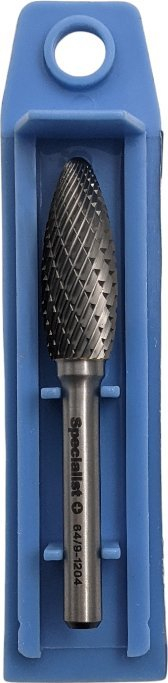 Freza karbidi Bloomsbury FLH, 12x32x6 mm, për metal, gri