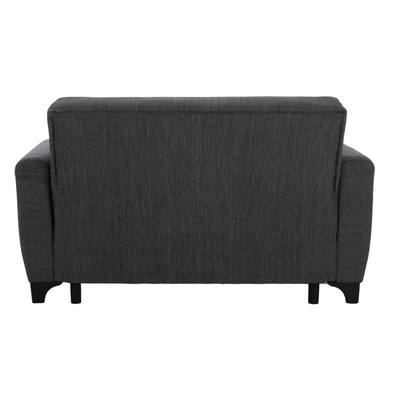 Divan-Shtrat 2 ulëse, shpinë e lartë, 160×84×88 cm HM3243.03, gri