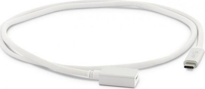 Kabllo zgjatues USB C LMP, USB 3.1, 1m, argjendi