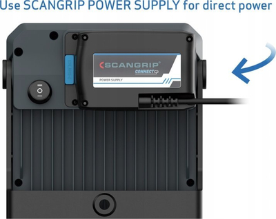 Prozhektor LED Scangrip Vega 2 Connect 03.6106C, 2000 lumens, pa bateri, i zi