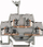 Klemë terminale dykatëshe me diodë Wago 280-941/281-492, 2.5mm², DIN rail, gri