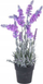 Lavandë artificiale në vazo Home Styling Collection, 40cm, dekor, lejla