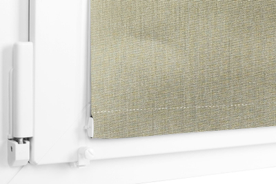 Perde rrotulluese Domoletti Mini Melange 5, 97x150cm, poliester, bezhë