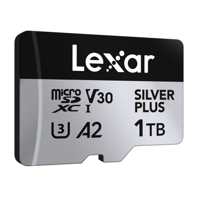 Kartë memorjeje Lexar High-Performance Silver Plus microSDXC 1TB  adapter