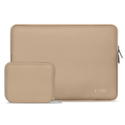 Kësja e laptopit Tech-Protect NeoSlim, 15-16", neopren, caffe latte