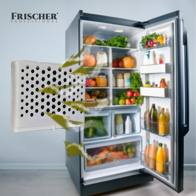 Absorbues aromash frigoriferi Frischer Professional, veprim deri 3 muaj, i bardhë