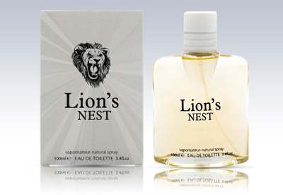 Set parfum për meshkuj Lion's Nest Men, Eau de Toilette 100ml, aromë përditshme, paketim dhurate