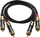 Kabllo FiiO RCA, 0.5 m, e zezë
