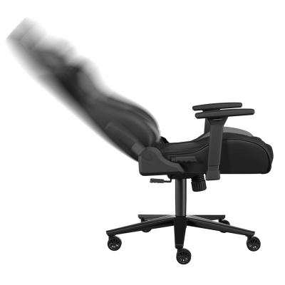 Karrige gaming Genesis Nitro 720, e rehatshme ergonomike, me mbështetëse 3D, e zezë gri