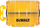 Kuti organizimi për bit-a DeWalt Medium Tough Case, plastike, kapak transparent, e verdhë