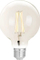 Llambë smart WiZ E27 G95 Filament LED, 6.5W, 2200K 5500K, transparente