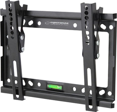 Mbajtëse muri për TV Esperanza Castor ERW010, 14"-50", deri 25 kg, e zezë