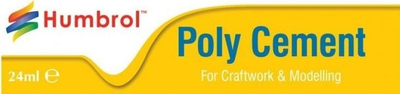 Ngjitës për modele plastike Humbrol Poly Cement AE4422, tub i madh, i tejdukshëm