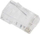 Konektor rrjeti Lanberg RJ45, UTP CAT5e, 8P8C, transparent