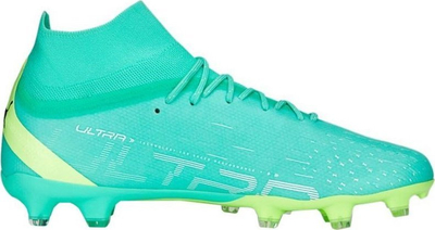 Këpucë futbolli Puma Ultra Pro FG AG M 107240 03, për fusha me tokë t'thatë edhe bar sintetik, ngjyrë mente