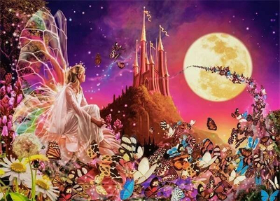 Puzzle Castorland Fairy Fantasies, 260 copa, 32 x 23 cm, shumëngjyrësh