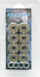 Set kushinetash për skateboard ABEC 7, 8 copë, çelik kromi, argjendtë