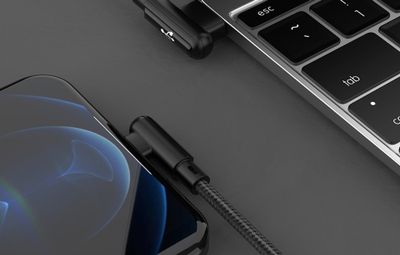 Kabllo karikimi Foneng X70 Lightning, USB 3A, 1m, e zezë