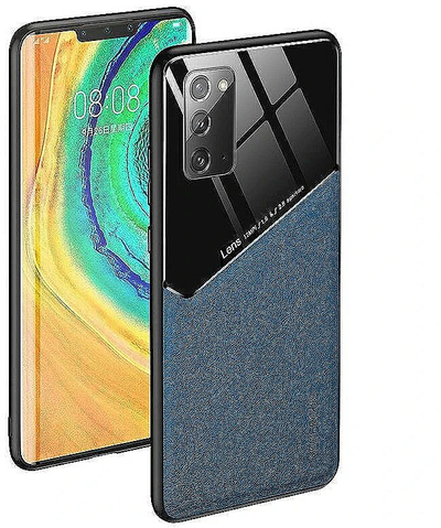 Mbulesë mbrojtëse Mocco Leather për iPhone 12, magnetike, blu
