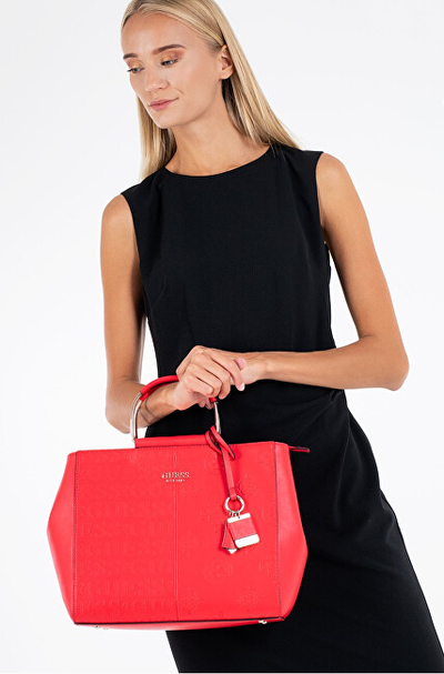 Çantë dore Guess HWSG77 47070, e kuqe